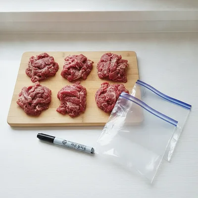 고기 반찬 냉동 보관법, 소분부터 해동까지 5단계