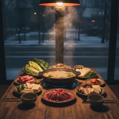 휴대용 가스버너 전골 상차림 준비물, 비닐식탁보부터 안전 수칙까지