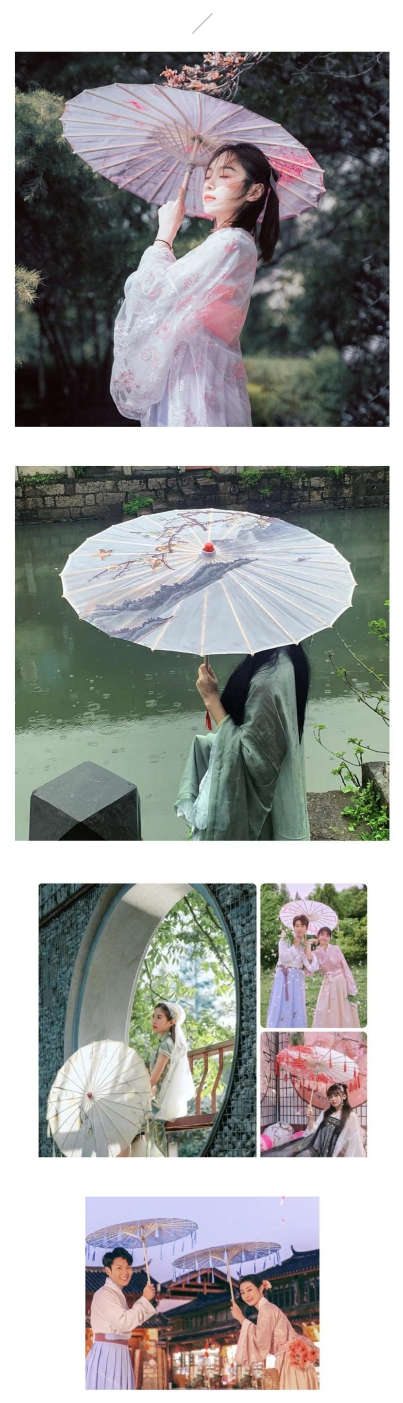 D 한복 대여 소품 양산 지우산 상세 이미지 3