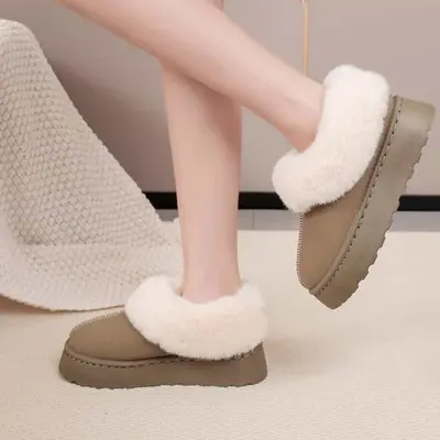 방한화 방한부츠 여성겨울신발 통굽 방한슈즈 대표 이미지