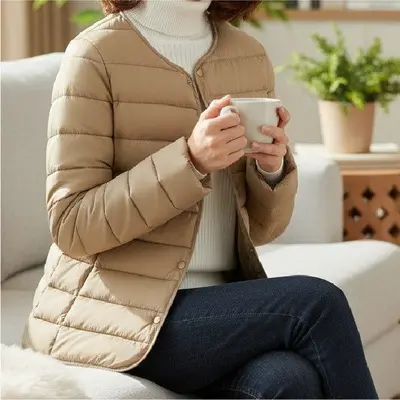 데일리 경량 370g 이너 패딩 자켓 숏패딩 점퍼 대표 이미지
