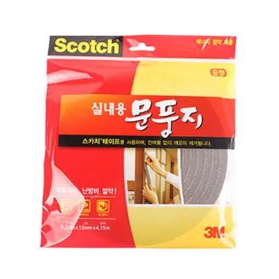 3M실내용문풍지 중형 3개 묶음 대표 이미지