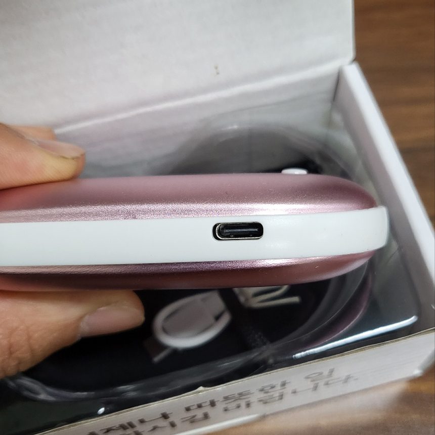 충전식 손난로 6000mAh 보조배터리 겸용 선물용 상세 이미지 1