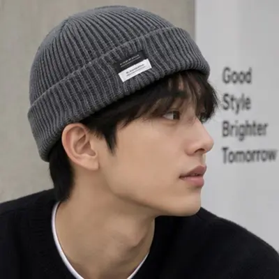 남녀공용 겨울 데일리 니트 숏비니 3개 묶음 대표 이미지
