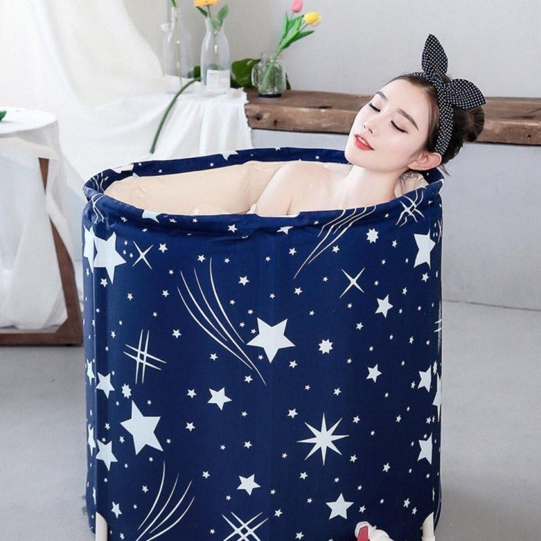 접이식 이동식 1인용 반신욕조 이동식욕조 대표 이미지