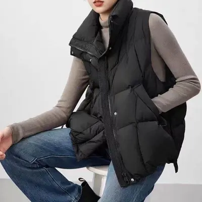 가볍고 편안한 소재 여자 외출 사무실 데일리 점퍼 대표 이미지