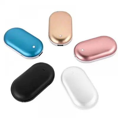 휴대용 손난로보조배터리 USB 무선 양면 핫팩 대표 이미지