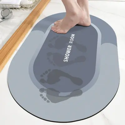 1 빨아쓰는 규조토 욕실 주방 현관 발매트 물기 대표 이미지