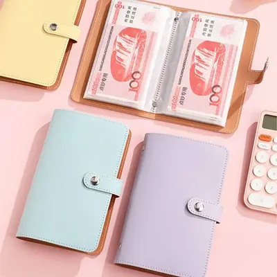 현금 바인더 지폐보관 다이어리 6color 3개 묶음 대표 이미지