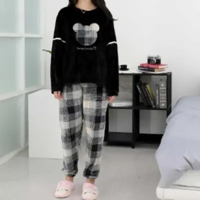 극세사 수면 잠옷 수면잠옷 청소년잠옷 대표 이미지