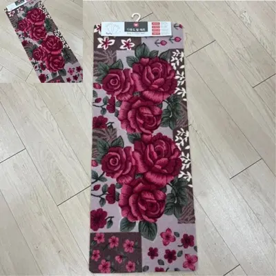 장미 발매트 45x120 욕실발매트 욕실발수건 대표 이미지