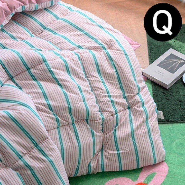 해피니 나나 소프트마이크로 차렵이불 퀸 Q 핑크 대표 이미지