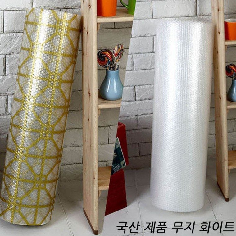 국산 단열 에어캡 뽁뽁이120cmx20m 무지단열 대표 이미지