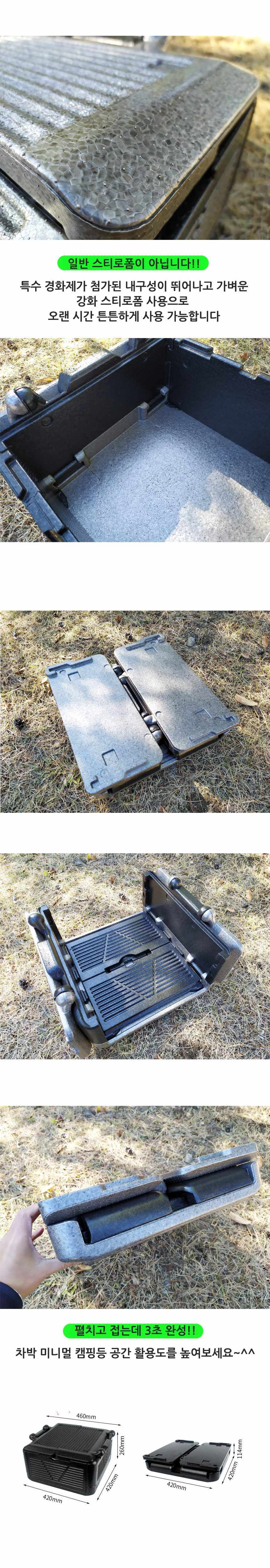 접이식 미니 아이스박스 접이식아이스박스 아이스가방 상세 이미지 3