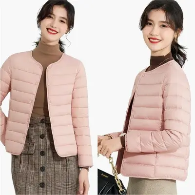 여성 경량 370g 이너 패딩 자켓 초경량 겨울 점퍼 대표 이미지