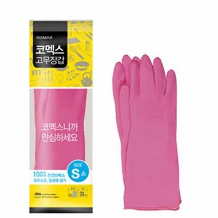 설거지용고무장갑 주방고무장갑 코멕스 라텍스 고무장갑 대표 이미지