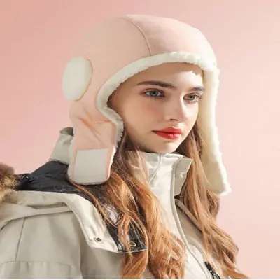 패딩 양털 귀달이 트루퍼햇 모자 귀마개모자 귀달이모자 대표 이미지