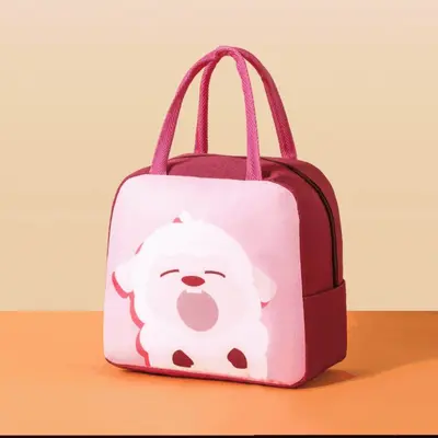 귀여운 캐릭터 보냉백 동물 피크닉 도시락가방 소풍 3개 묶음 대표 이미지