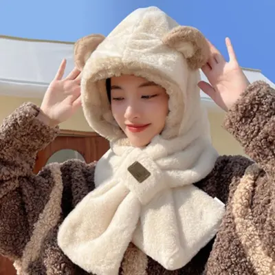 조쌤 귀여운 모자 머플러 겨울모자 방한모자 대표 이미지
