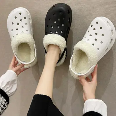털내피 탈부착 방한 로퍼 뮬 털 슬리퍼 겨울 실내화 대표 이미지