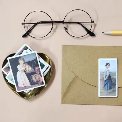 예술스티커B 유화 취미용품 플래너꾸미기 스티커 예술 3개 묶음 대표 이미지