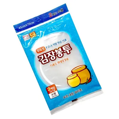 김장봉투 소형 2매입5포기용 다용도비닐 김치비닐팩 3개 묶음 대표 이미지