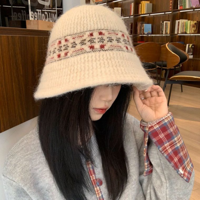 털모자 여성 버킷햇 겨울 벙거지 데일리 대표 이미지