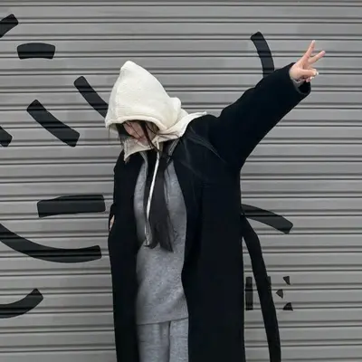 니트 후드넥워머 바라클라바 아이보리 3개 묶음 대표 이미지