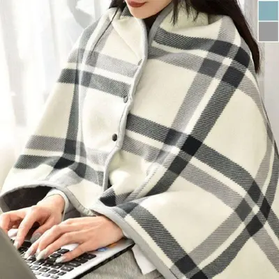 극세사 케이프 무릎담요 L 1P 겨울 보온 다용도 대표 이미지