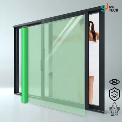 창문 단열 시트지 자외선차단 에머랄드그린 단열시트 대표 이미지