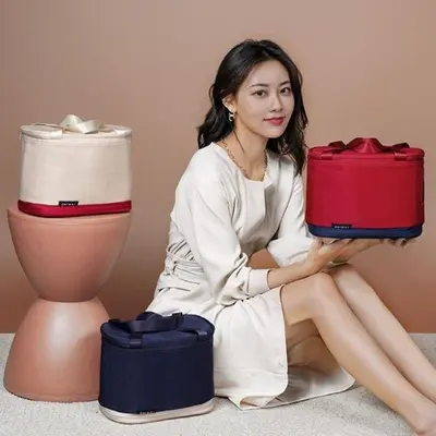 직장인 대용량 도시락 2단 신축 가방 런치 런치백 대표 이미지