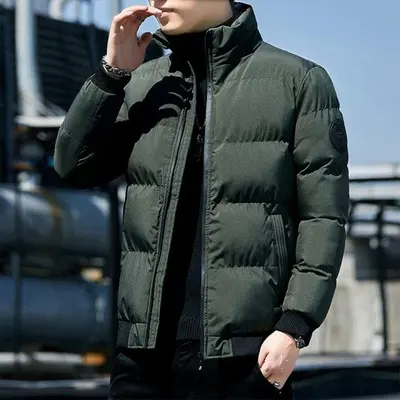 겨울 남성 숏패딩 따뜻한 짧은 점퍼 보온 경량 남자 대표 이미지