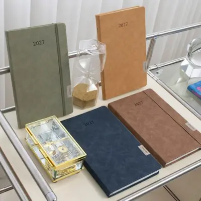 2027년 신년 양장 A5 월간 내지 플래너 다이어리 대표 이미지