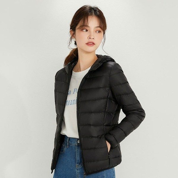 여성 오리털 패딩 모자 겨울패딩 6컬러 대표 이미지