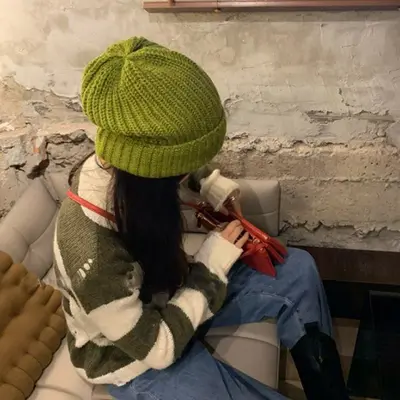 준캡 겨울벙거지 따듯한방한 모자 빅니트 비니 대표 이미지