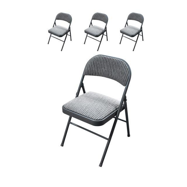 접이식의자 쿠션 등받이 야외의자 보조의자 대표 이미지