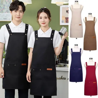 해피데이앞치마 카페 바리스타 앞치마 주방 체험학습 3개 묶음 대표 이미지