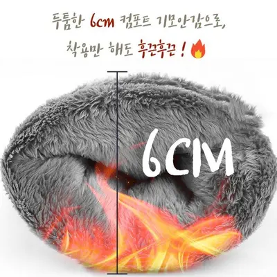 6cm 양털 벨벳 패딩 방한 발열 보온 겨울 장갑 대표 이미지