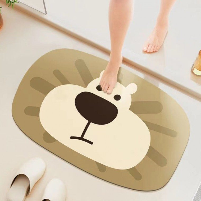 규조토 발매트 캐릭터 욕실매트 화장실 3개 묶음 대표 이미지