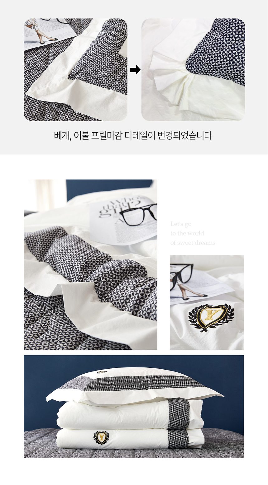 롤케이크 소프트 워싱 고정밴딩 침대 패드 SS 더블/퀸/킹패드 상세 이미지 3
