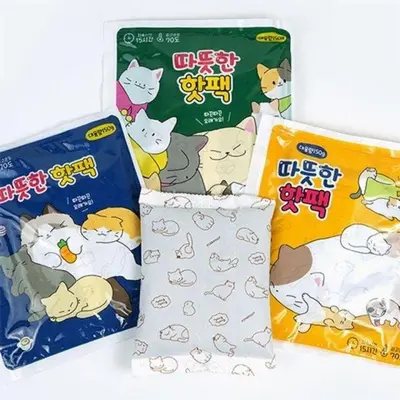 냥냥 따뜻한 핫팩 10개세트 캐릭터 손난로 사무실 대표 이미지
