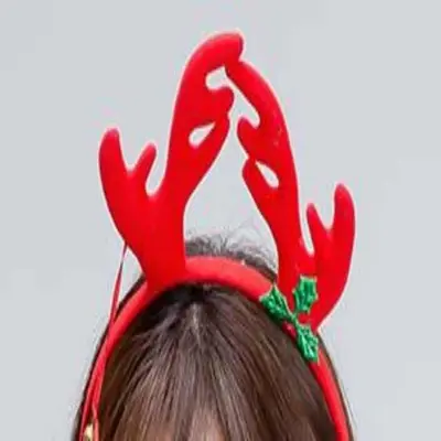 루돌프 머리띠 방울 귀여운머리띠 사슴머리띠 3개 묶음 대표 이미지