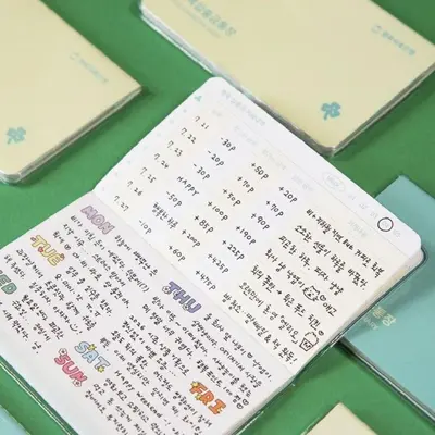 가계부 다이어리 용돈기입장 6개월다이어리 대표 이미지