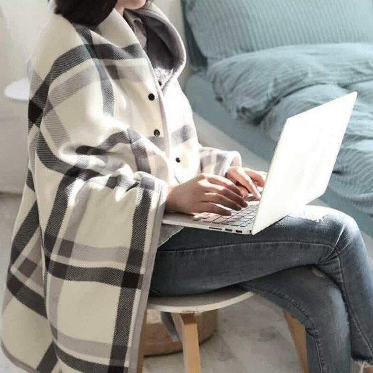 어깨담요 100X140 여행담요 사무실담요 대표 이미지