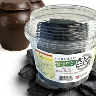 참숯 탈취제 210g 방제습제 냄새제거숯 3개 묶음 대표 이미지