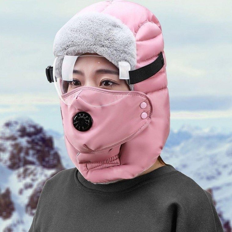 겨울 방한 군밤 모자 항공 스키 방한모자 털모자 대표 이미지