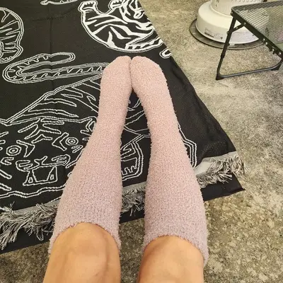 4컬러 여성 롱 니삭스 수면양말 긴양말 3개 묶음 대표 이미지