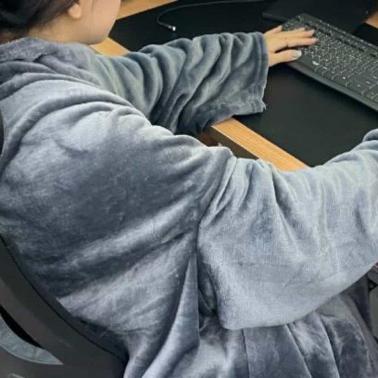 1인용담요이불 입는이불 극세사담요 집순이 담요 대표 이미지