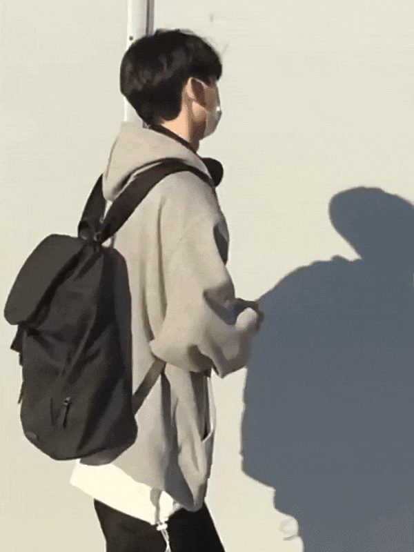 후드집업 기모 오버핏 무지 남녀공용 상세 이미지 1