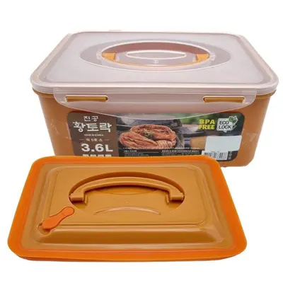 황토락 김치통 5호 소 3.6L 누름판포함 절임 대표 이미지